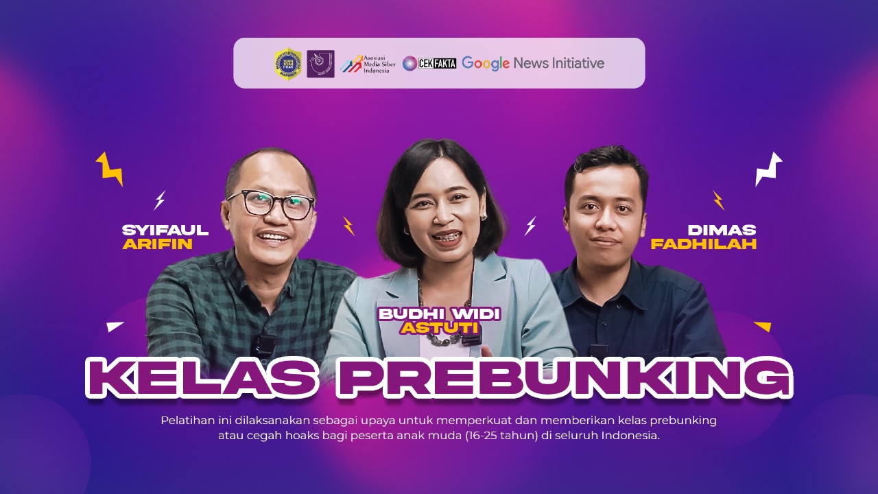 KELAS CEGAH HOAKS (PREBUNKING)