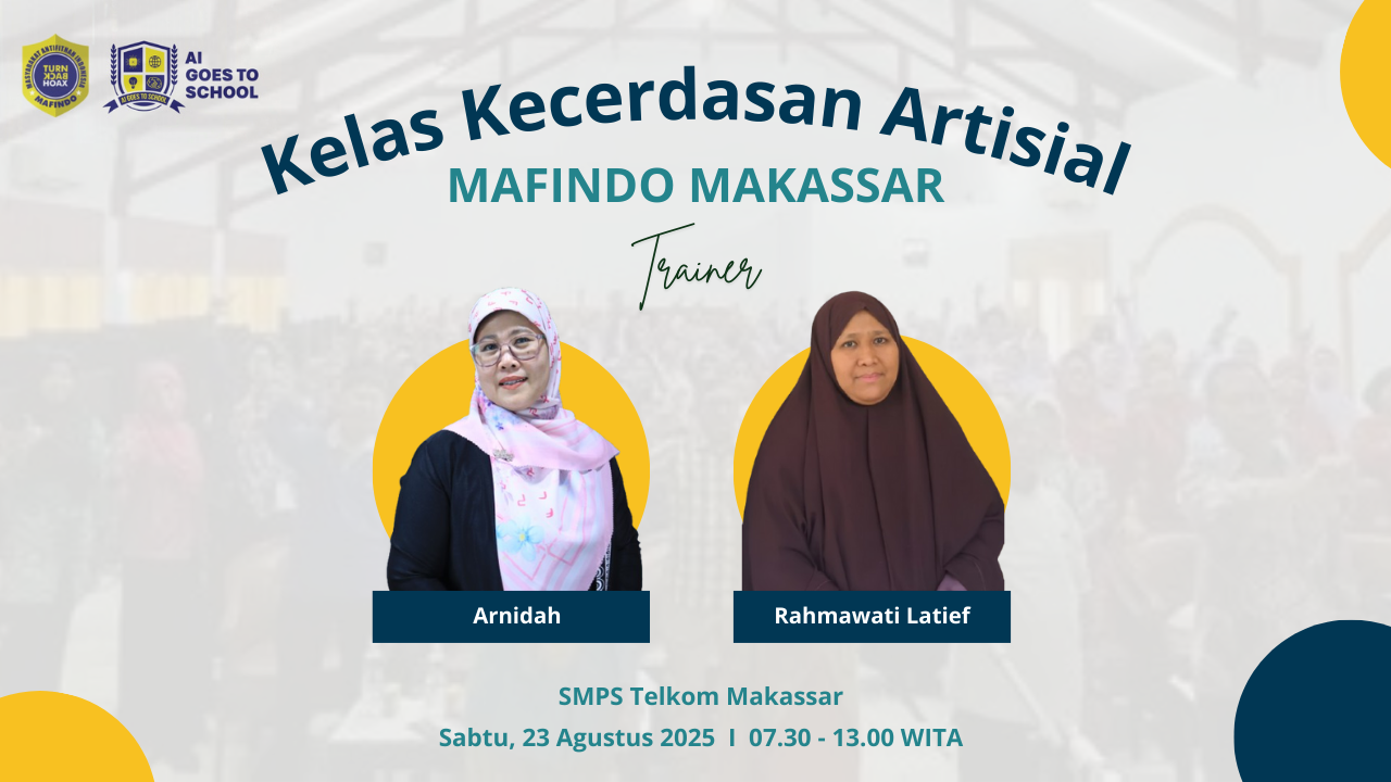 Kelas Kecerdasan Artifisial Makassar – 23 Agustus 2025