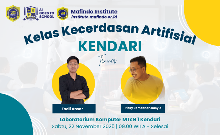 Kelas Kecerdasan Artifisial Kendari – 22 November 2025
