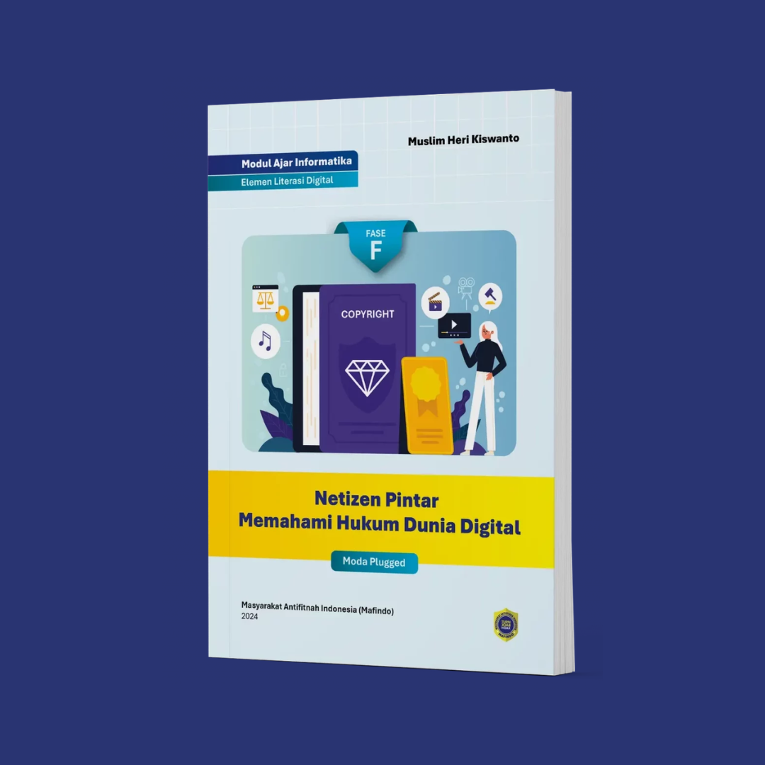 Informatika Fase F-Netizen Pintar_ Memahami Hukum Dunia Digital Cover