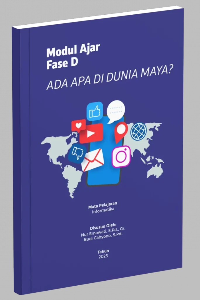 Modul Ajar D Ada Apa di Dunia Maya Cover