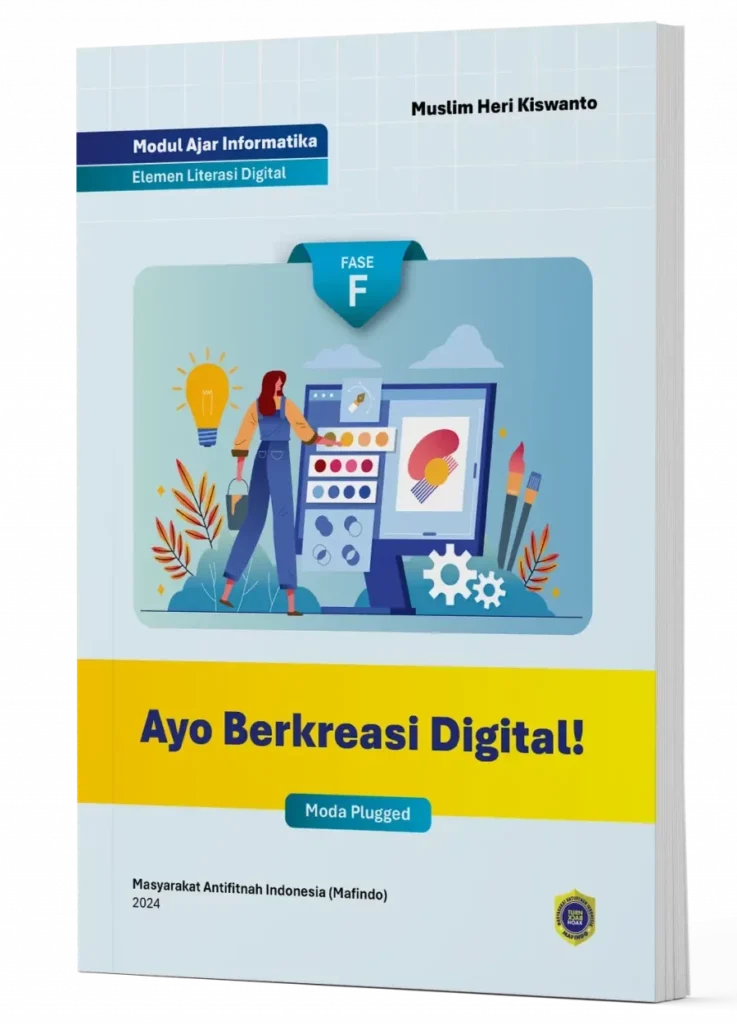 Modul Ajar F Ayo Berkreasi Digital Cover