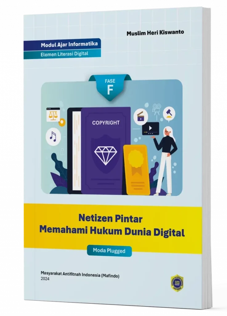 Modul Ajar F Netizen Pintar Memahami Hukum Dunia Digital Cover