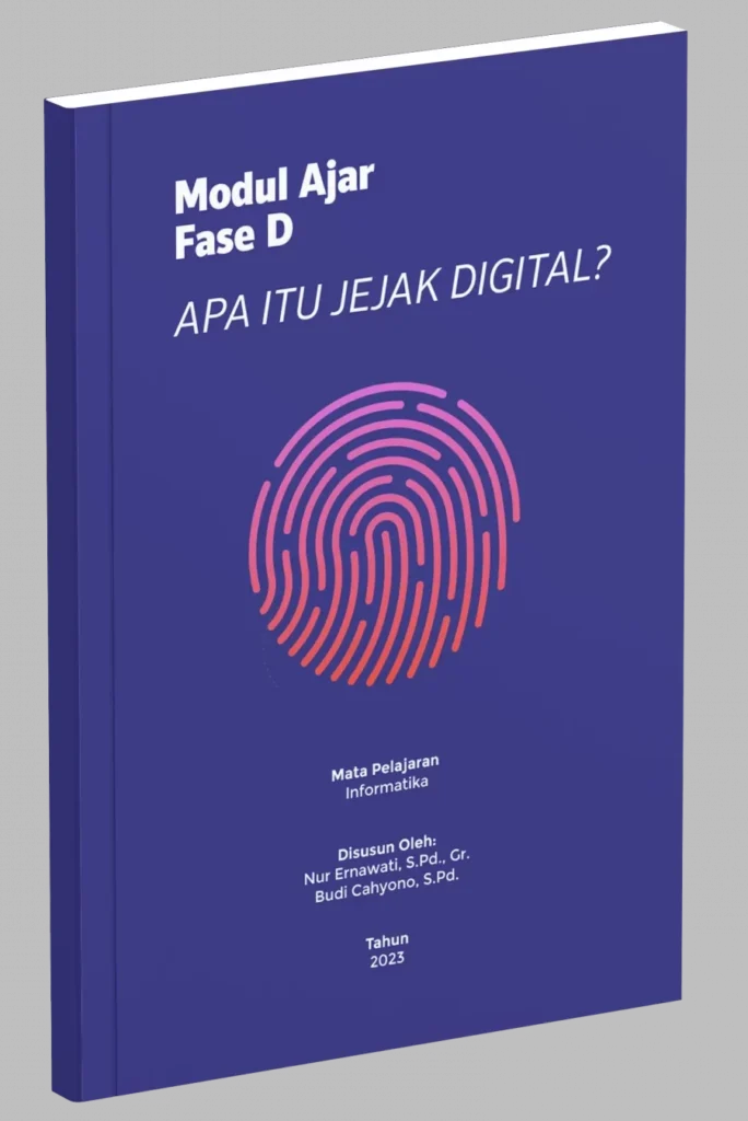 Module Ajar D Apa Itu Jejak Digital Cover