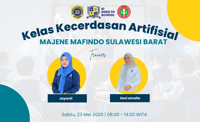 Kelas Kecerdasan Artifisial Sulawesi Barat – 23 Mei 2026