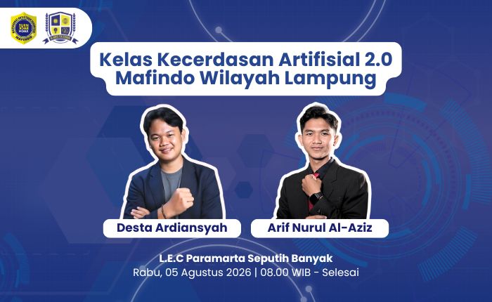 Kelas Kecerdasan Artifisial Lampung – 5 Agustus 2026