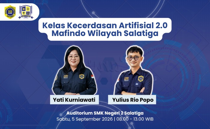 Kelas Kecerdasan Artifisial Salatiga – 5 September 2026