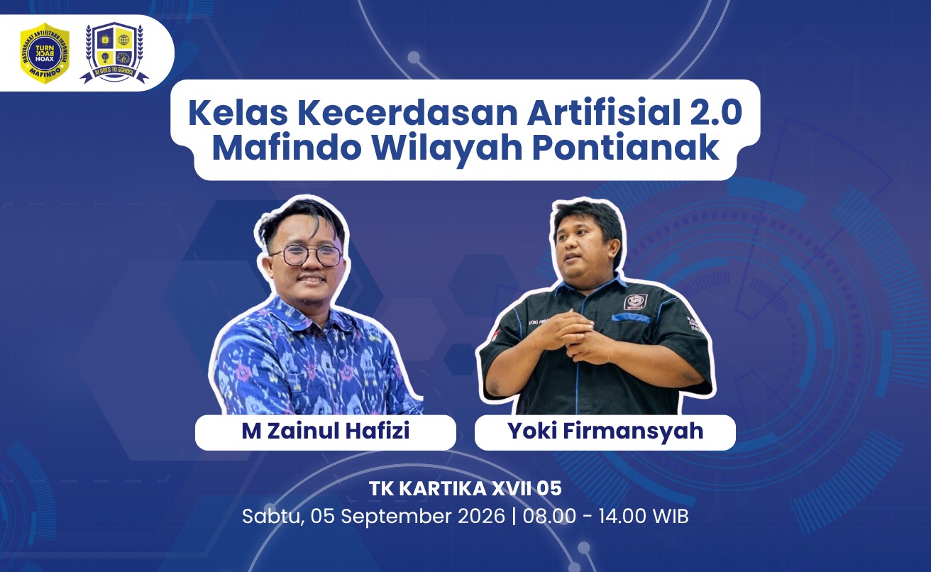 Kelas Kecerdasan Artifisial Pontianak – 5 September 2026